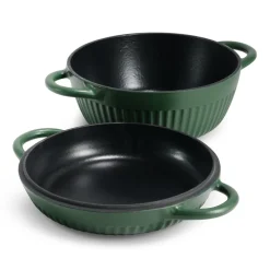 Mesa 2-Piece Enameled Cast Iron Multipurpose Bread Oven