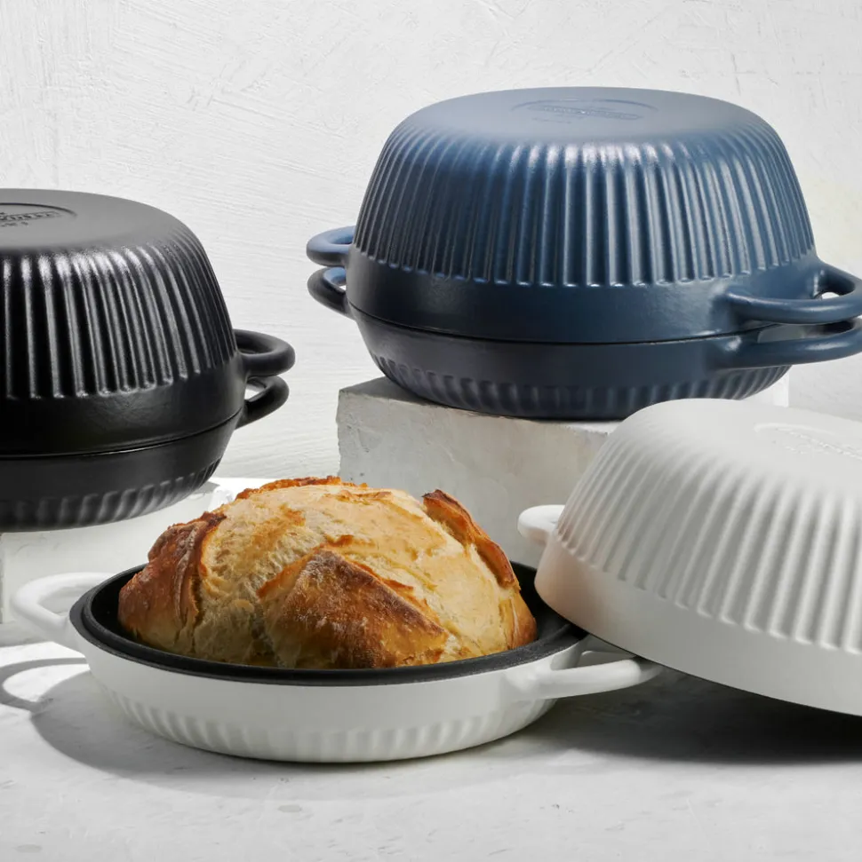 Mesa 2-Piece Enameled Cast Iron Multipurpose Bread Oven