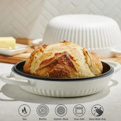 Mesa 2-Piece Enameled Cast Iron Multipurpose Bread Oven