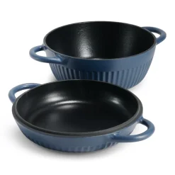 Mesa 2-Piece Enameled Cast Iron Multipurpose Bread Oven