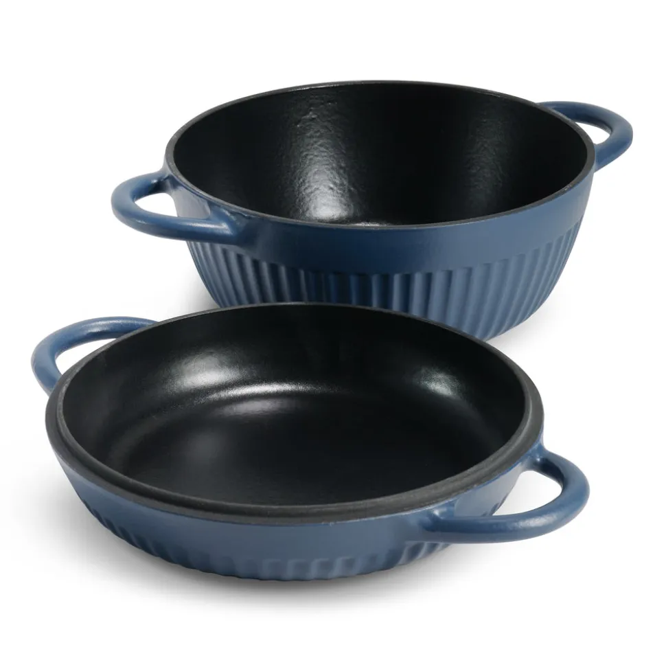 Mesa 2-Piece Enameled Cast Iron Multipurpose Bread Oven