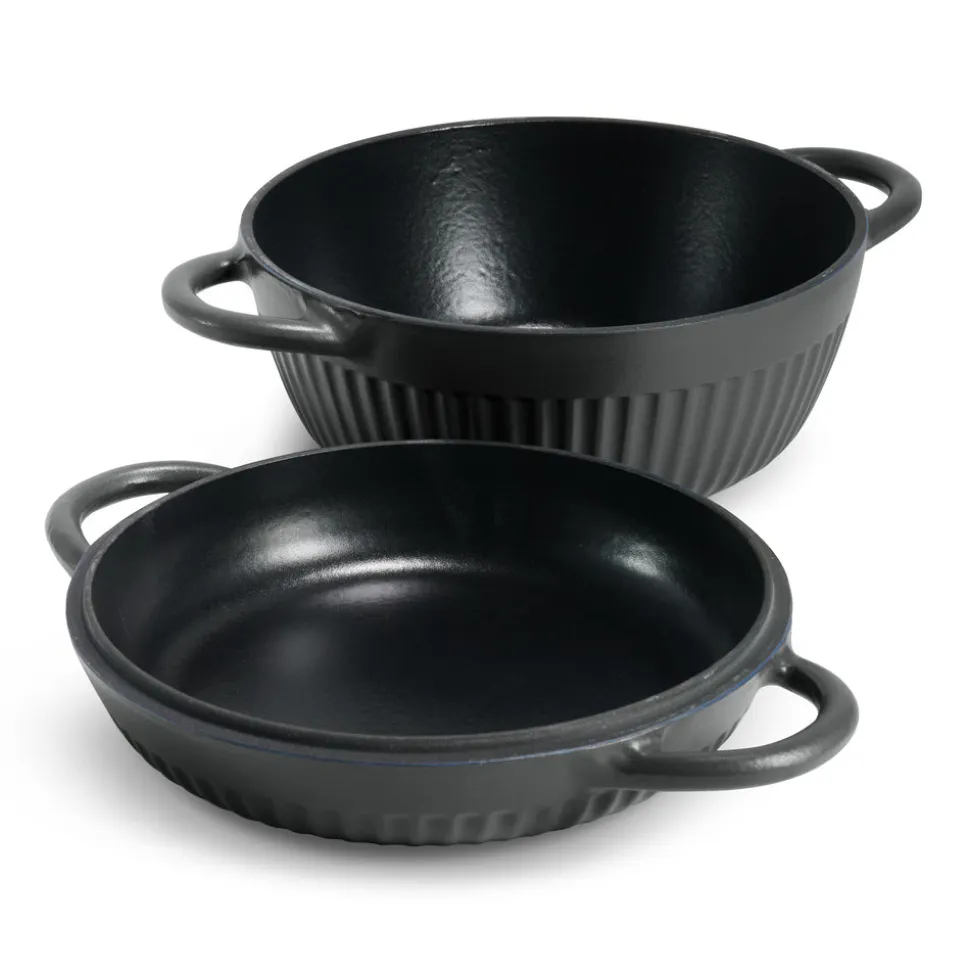 Mesa 2-Piece Enameled Cast Iron Multipurpose Bread Oven