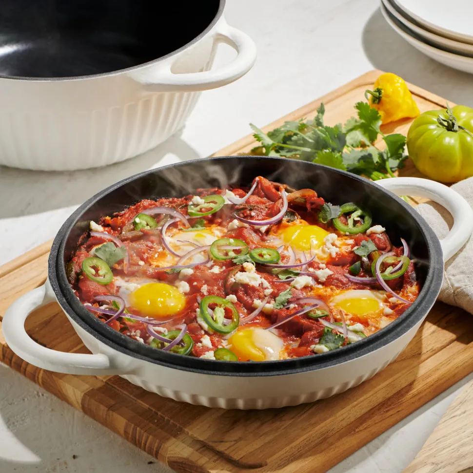 Mesa 2-Piece Enameled Cast Iron Multipurpose Bread Oven