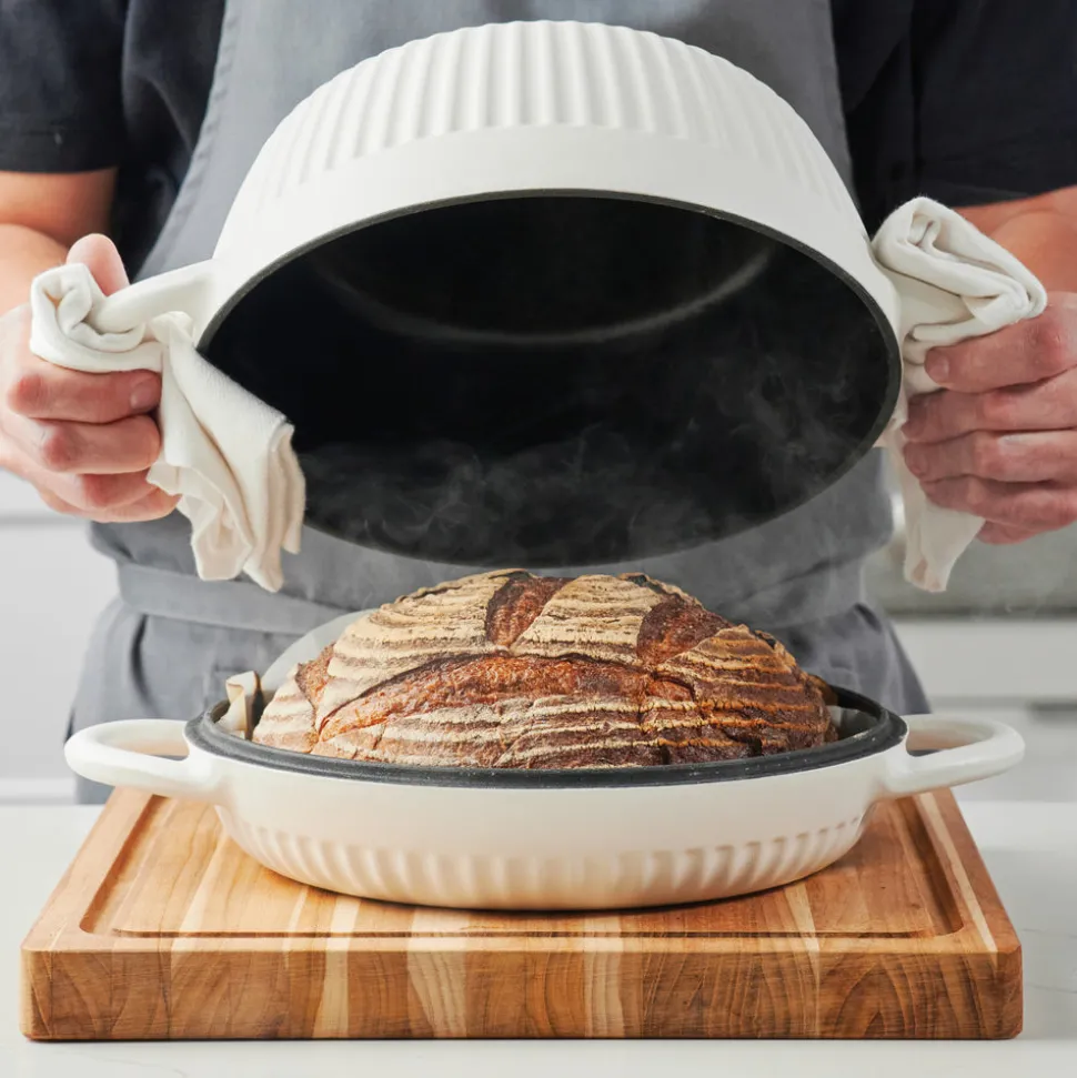 Mesa 2-Piece Enameled Cast Iron Multipurpose Bread Oven