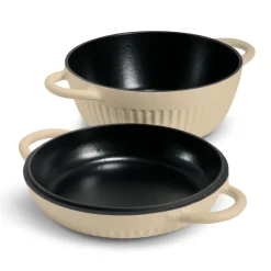 Mesa 2-Piece Enameled Cast Iron Multipurpose Bread Oven