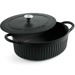 Mesa 5.5 Quart Enameled Cast Iron Oval Dutch Oven