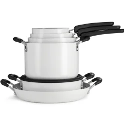 Nesting 11 Piece Ceramic Nonstick Cookware Set