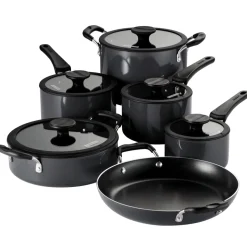 Nesting 11 Piece Nonstick Cookware Set
