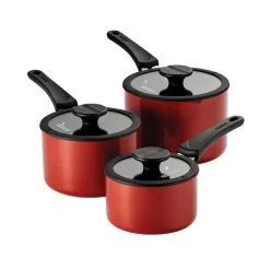 Nesting 6 Piece Nonstick Sauce Pan Set