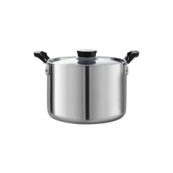 Nesting 6 Piece Stainless Steel Tri-Ply Clad Sauce and Stock Pot Set