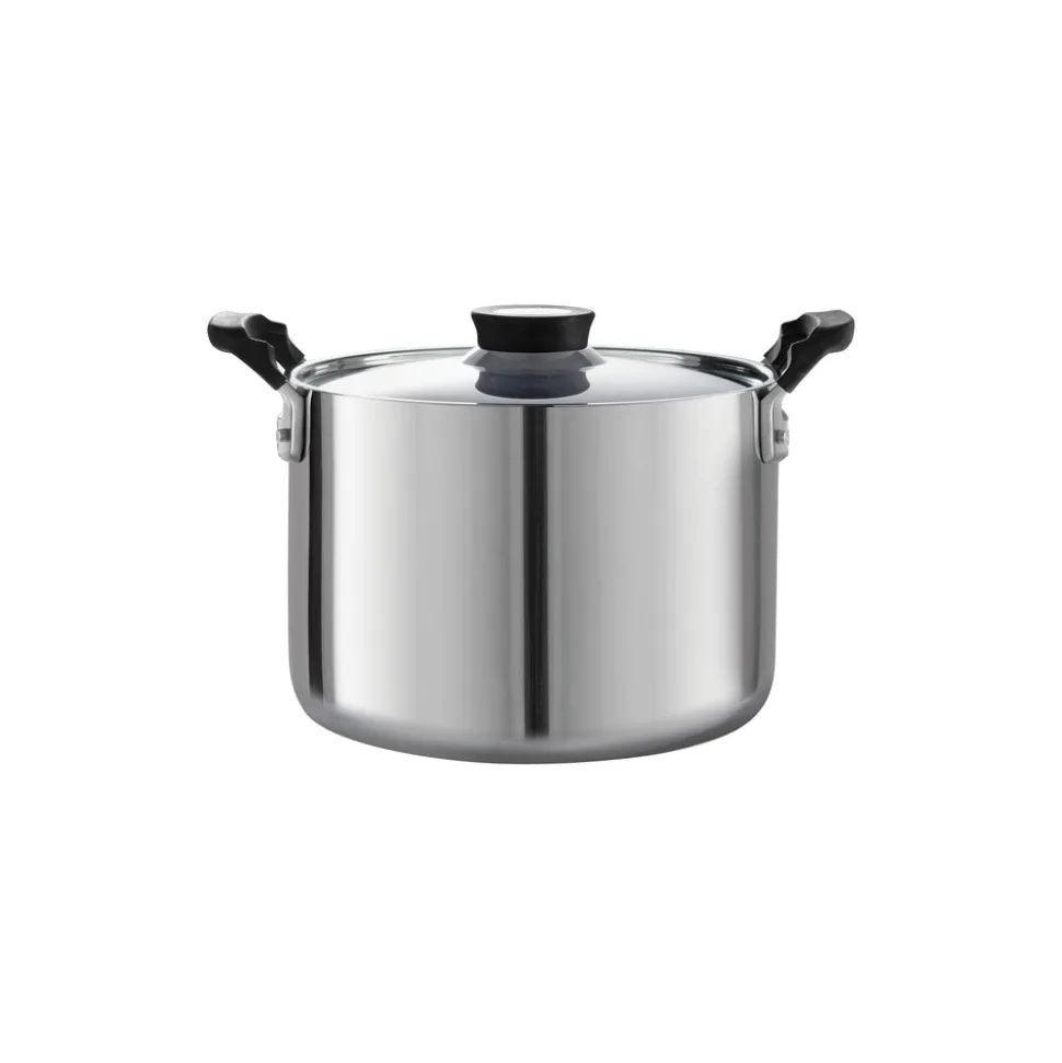 Nesting 6 Piece Stainless Steel Tri-Ply Clad Sauce and Stock Pot Set