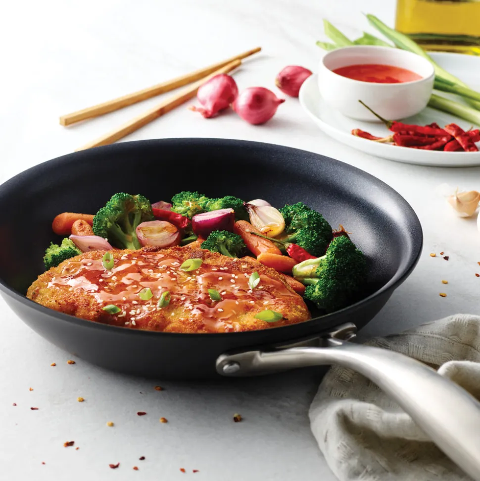 OnyxPro Hard Anodized Aluminum Fry Pan