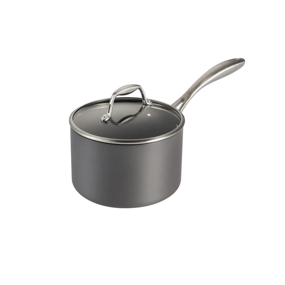 OnyxPro Hard Anodized Aluminum Covered Sauce Pan