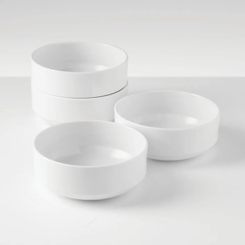Paola 6 Inch Stackable Bowl 4 Piece Set
