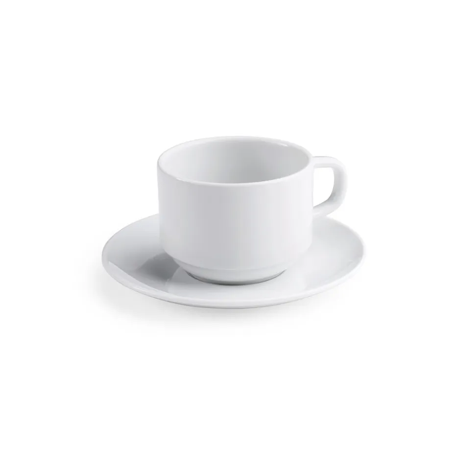 Paola 8 ounce Cup and Saucer 8 Piece Set