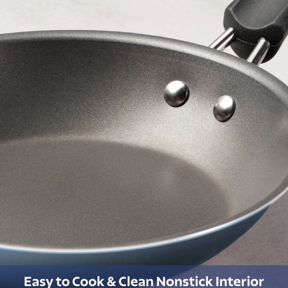 9 Piece Aluminum Nonstick Cookware Set