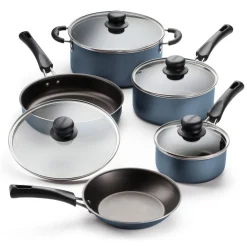 9 Piece Aluminum Nonstick Cookware Set