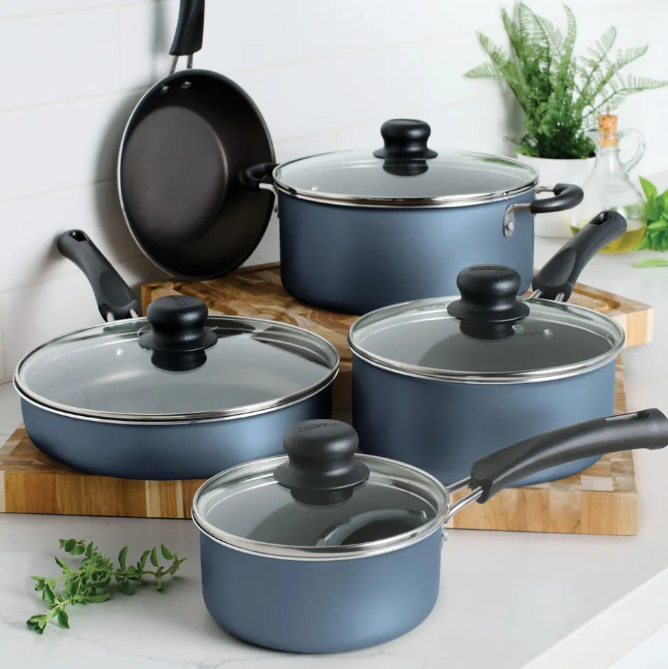 9 Piece Aluminum Nonstick Cookware Set