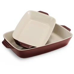 2 Piece Ceramic Bakeware Set