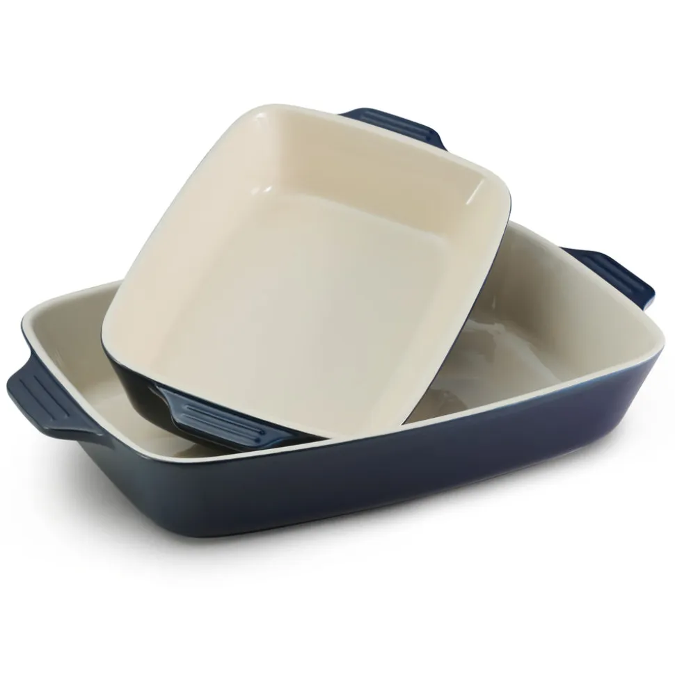 2 Piece Ceramic Bakeware Set