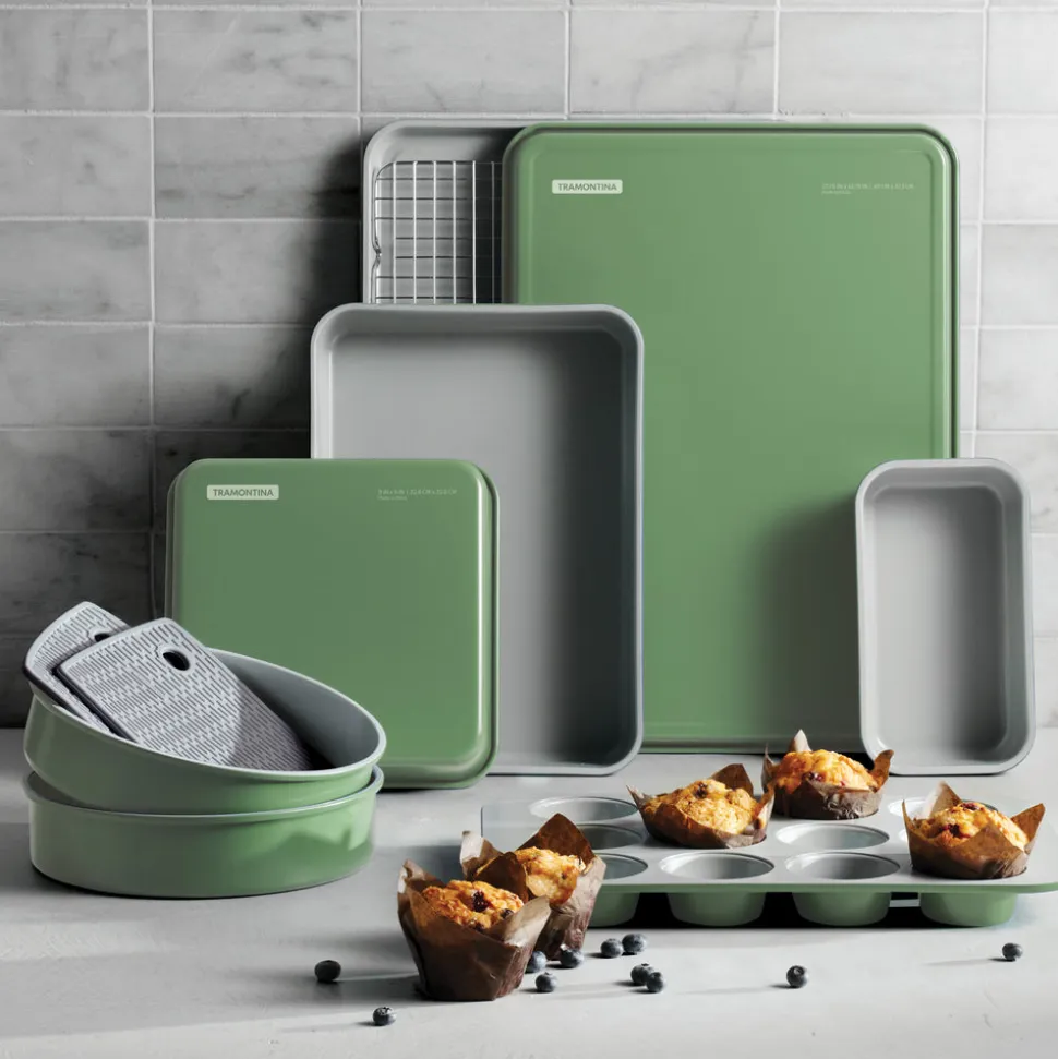 9 Piece Ceramic Nonstick Bakeware Set