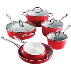 10 Piece Cold-Forged Induction Ceramic Cookware Set
