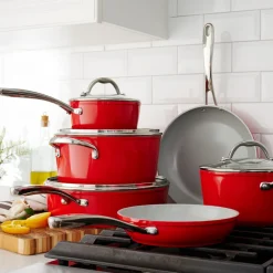 10 Piece Cold-Forged Induction Ceramic Cookware Set