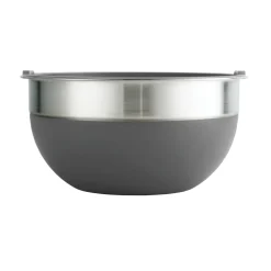 10 Piece Covered Stainless Steel and Silicone Mixing Bowl Set