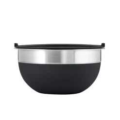 10 Piece Covered Stainless Steel and Silicone Mixing Bowl Set with Grating Tools