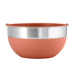 10 Piece Covered Stainless Steel and Silicone Mixing Bowl Set with Grating Tools