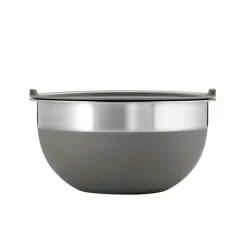10 Piece Covered Stainless Steel and Silicone Mixing Bowl Set with Grating Tools