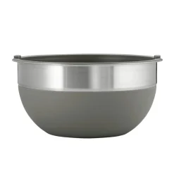 10 Piece Covered Stainless Steel and Silicone Mixing Bowl Set with Grating Tools