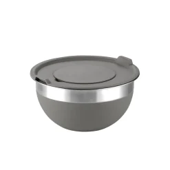 10 Piece Covered Stainless Steel and Silicone Mixing Bowl Set with Grating Tools