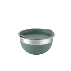 10 Piece Covered Stainless Steel and Silicone Mixing Bowl Set with Grating Tools