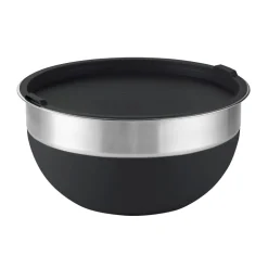 10 Piece Covered Stainless Steel and Silicone Mixing Bowl Set with Grating Tools