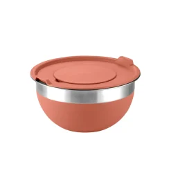 10 Piece Covered Stainless Steel and Silicone Mixing Bowl Set with Grating Tools
