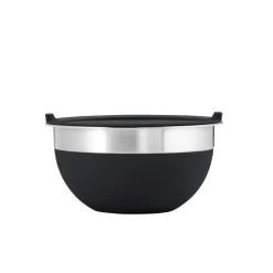 10 Piece Covered Stainless Steel and Silicone Mixing Bowl Set with Grating Tools