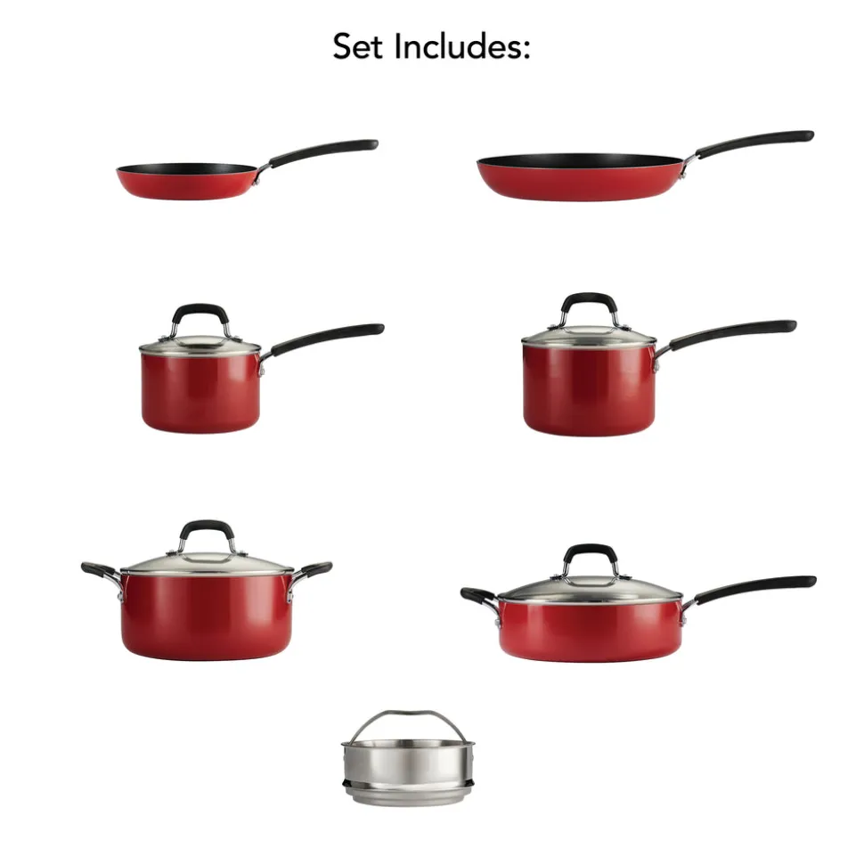 11 Piece Nonstick Cookware Set