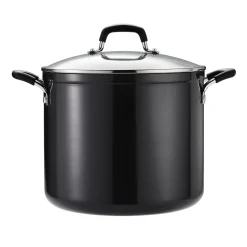 4-Piece Nonstick Stock Pot Set (8 quart and 12 quart)