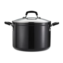 4-Piece Nonstick Stock Pot Set (8 quart and 12 quart)