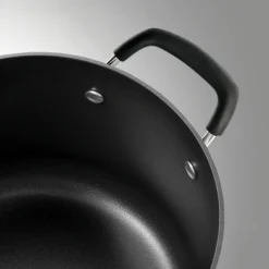 4-Piece Nonstick Stock Pot Set (8 quart and 12 quart)