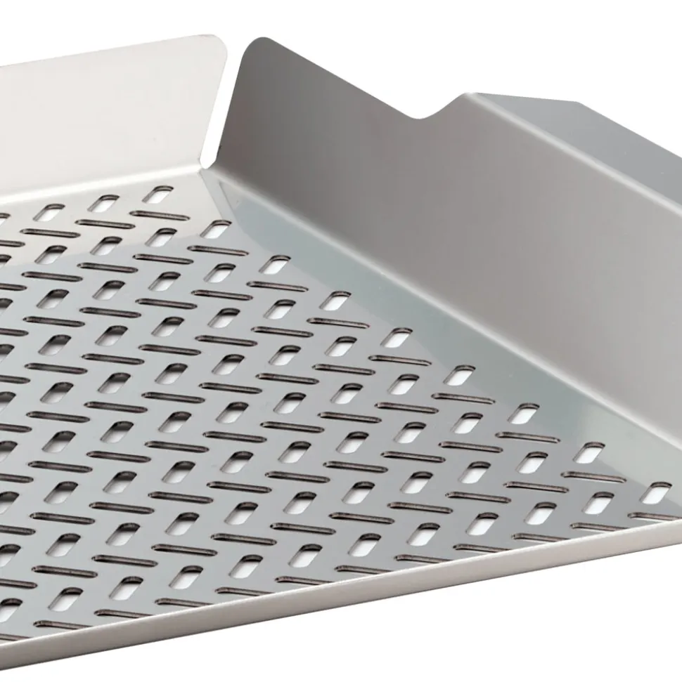 2 Piece Outdoor Roasting Grill Pan Set