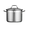 3 Piece - 6 Quart Stainless Steel Pasta Cooker