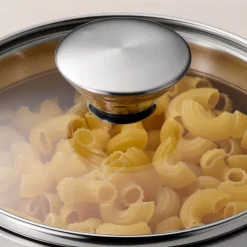 6 Piece Stainless Steel Covered Canister and Scoop Set