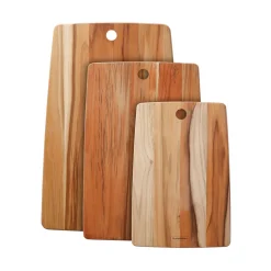 3 Piece Teak Wood Kitchen Board Set