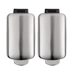 2 Pk-1.6 Gallon Step Trash Cans