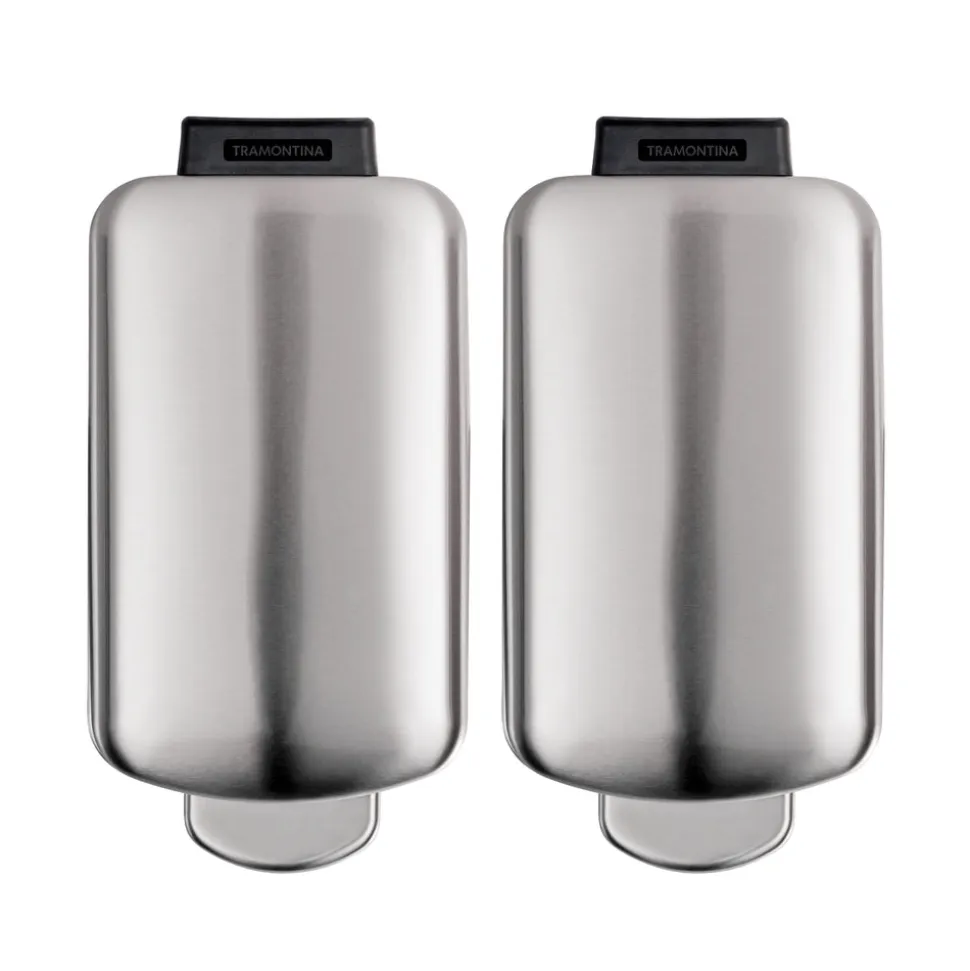2 Pk-1.6 Gallon Step Trash Cans