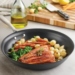 2 Pk 10 Inch and 12 Inch Hard Anodized Fry Pans