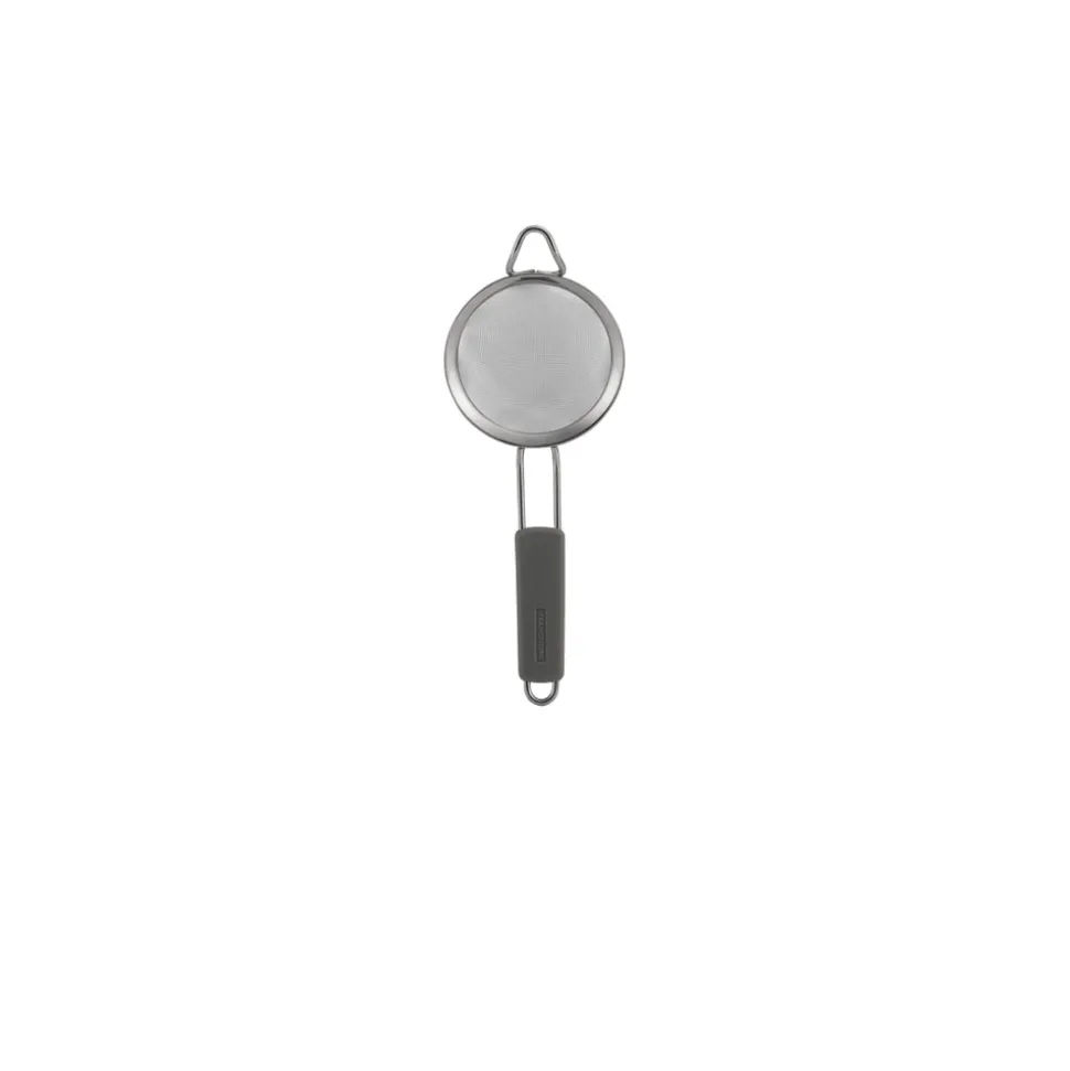 3 Pk Stainless Steel Mesh Strainers with Silicone Grip