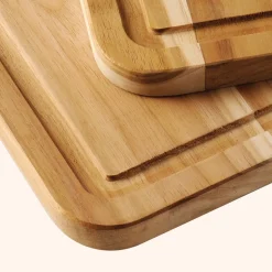 2 PK Teak Cutting Board Set